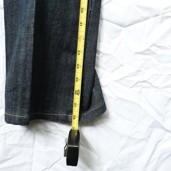 Vigoss Women's Boot Cut Jeans - Deep Indigo - Picture 7 of 9